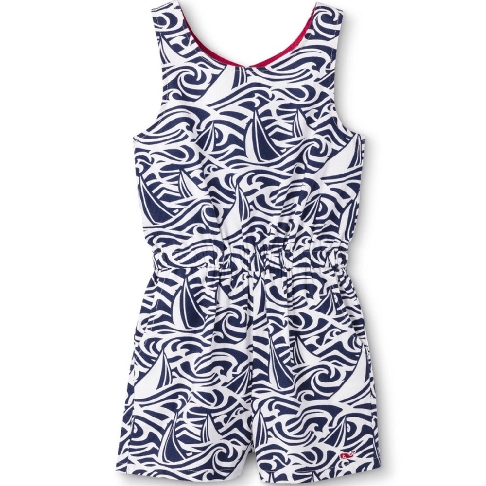 Vineyard Vines Target  Rough Sea Romper 5t